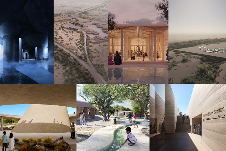 Seven Finalist Designs Revealed for New Museum of Jesus's Baptism at Bethany, Jordan